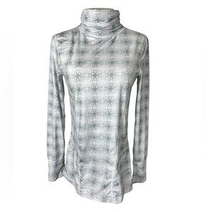 Terramor Hottotties fitness ruched turtleneck workout Running size M